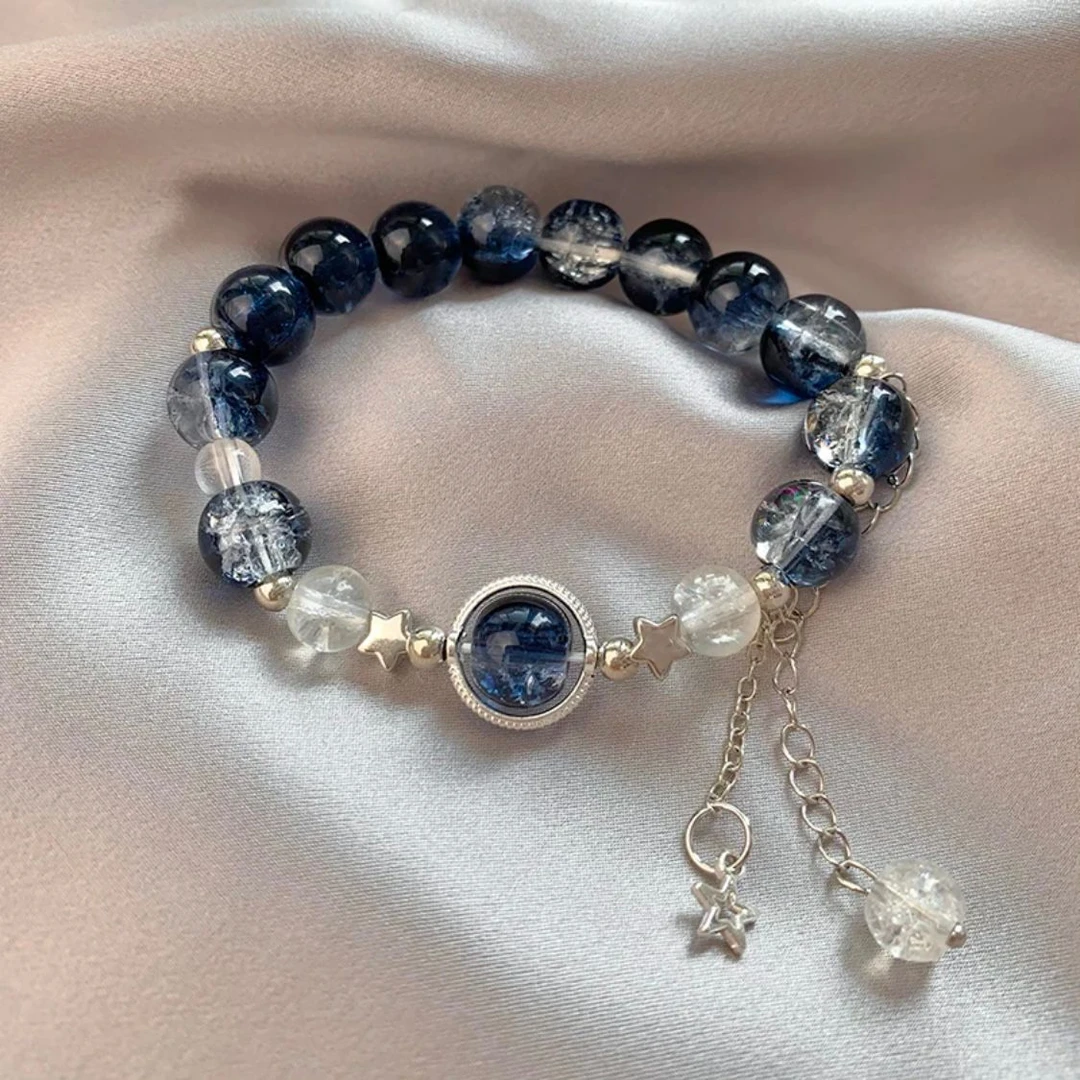 合金手链 【银河悬溺】超仙星星手链ins小众设计感显白甜美闺蜜手串