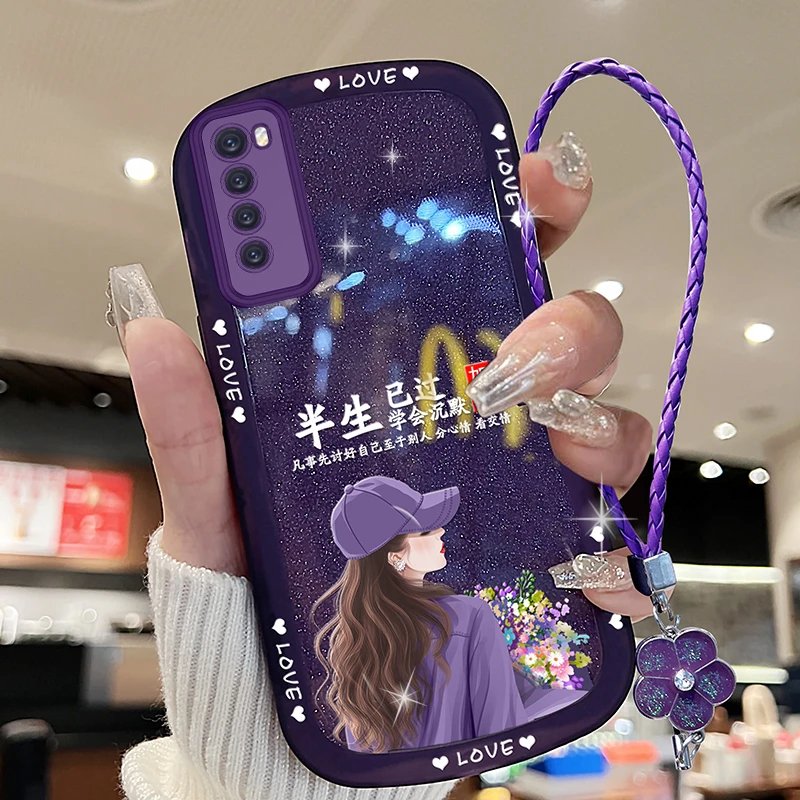 适用华为nova7手机壳半生已过透明硅胶软壳镜头全包防摔保护套