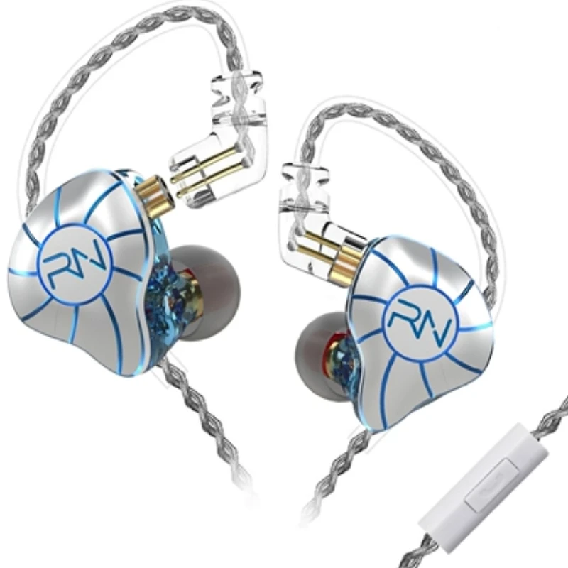 RevoNext/瑞籁 10单元圈铁发烧有线耳机HIFI入耳式监听耳返重低音