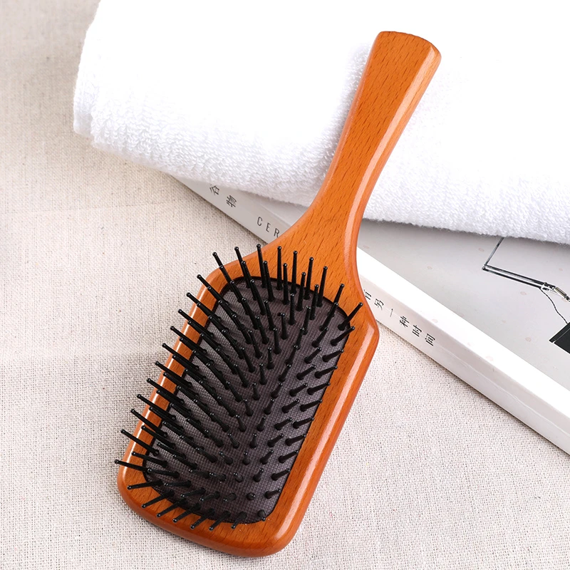 【不打结】气垫梳 气囊梳顺发按摩头部木梳头皮按摩梳顺发梳大号