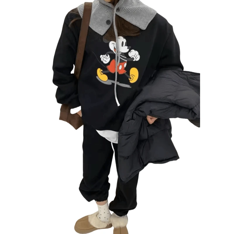 「主播推荐冬季新款」1199款加绒卫衣套装