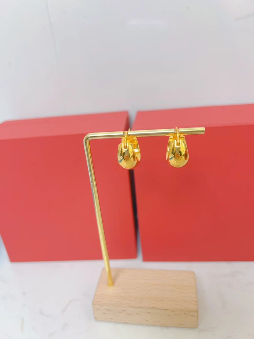 足金999光面耳包