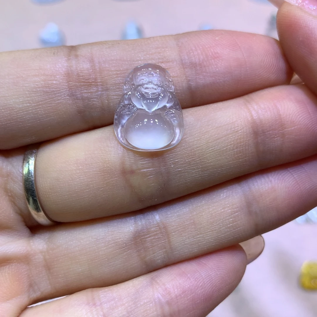 定制翡翠未镶嵌财神爷