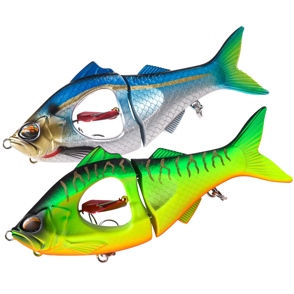 远投沉水铅笔螺旋桨双节鱼内置响珠翘嘴鲈鱼海钓路亚饵跨境