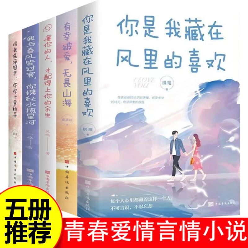 正版爱看青春爱情言情小说青春治愈心灵爱情文学书籍有幸被爱