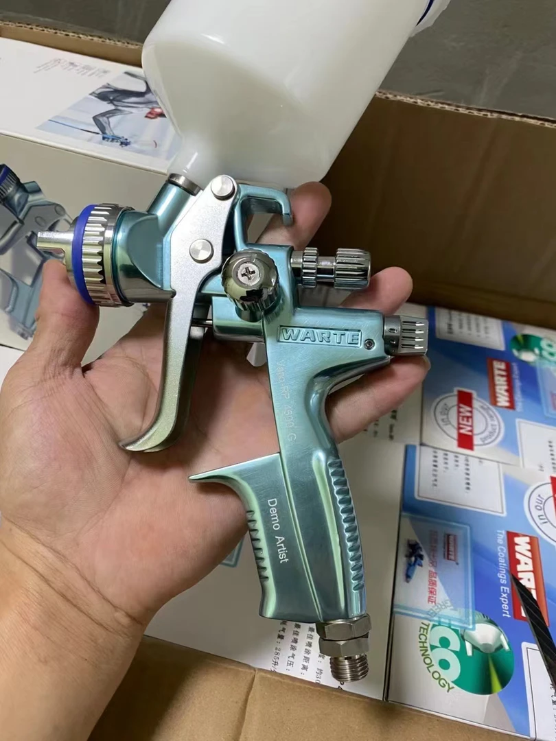 瓦而特WARTE，4600高雾化喷枪汽车喷枪4600G喷漆枪上壶面漆清漆