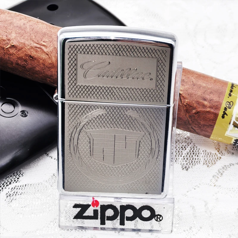 ZIPPO/芝宝【官方正品】凯迪拉克盾标 镜面镀铬MBJ1
