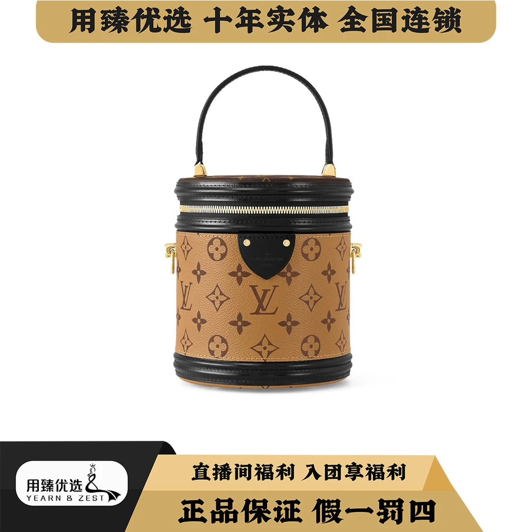 99新 LouisVuitton/路易威登 发财桶芯片款单肩包/BI2024904