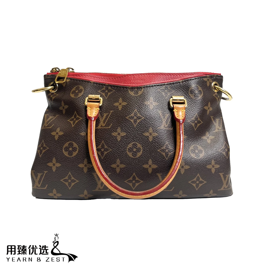 95新 LouisVuitton/路易威登 lv bb传奇老花手提单肩包/AE4864484