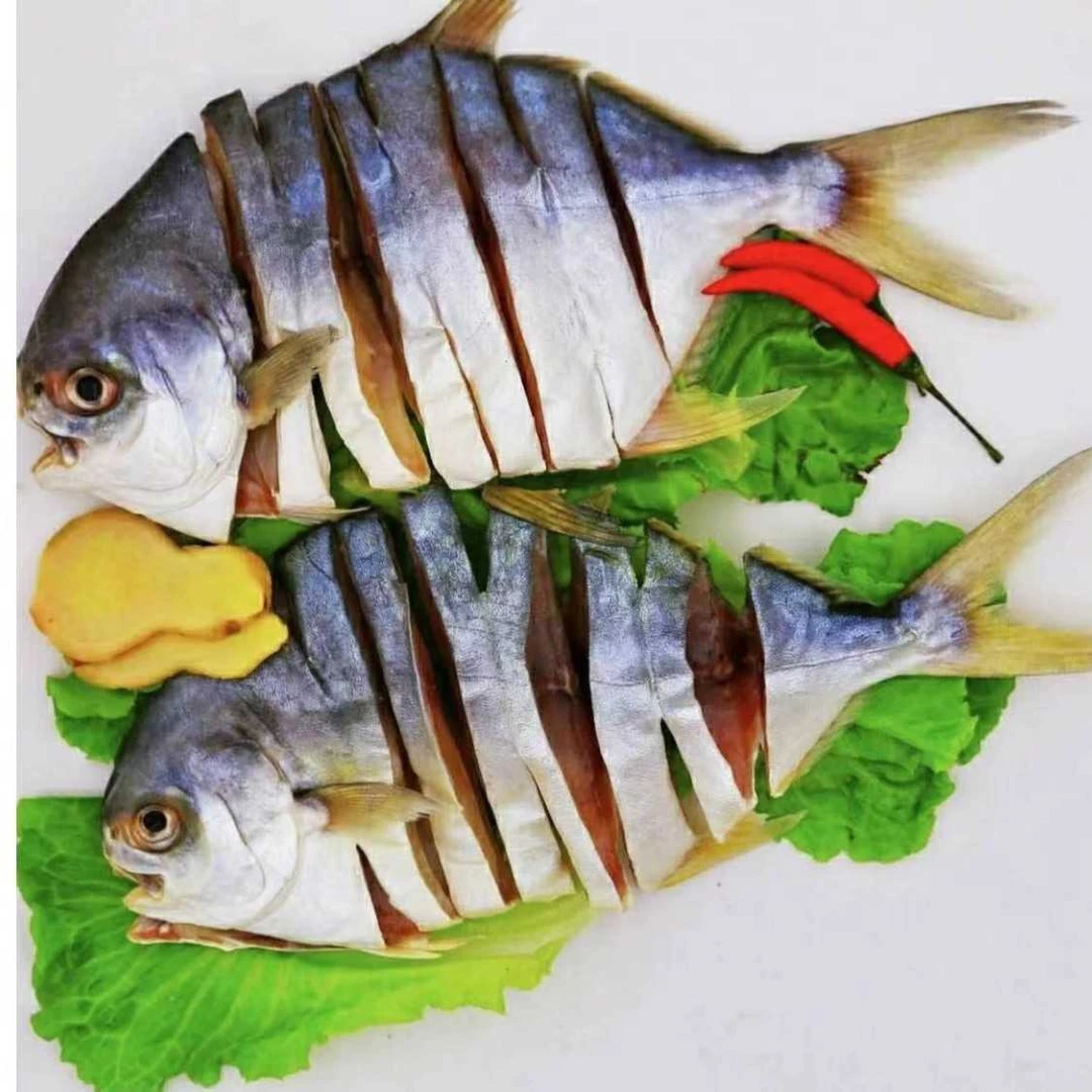 广东丰收季阳江沙扒湾深海金鲳鱼干(130克-150克)5条海鲜干货