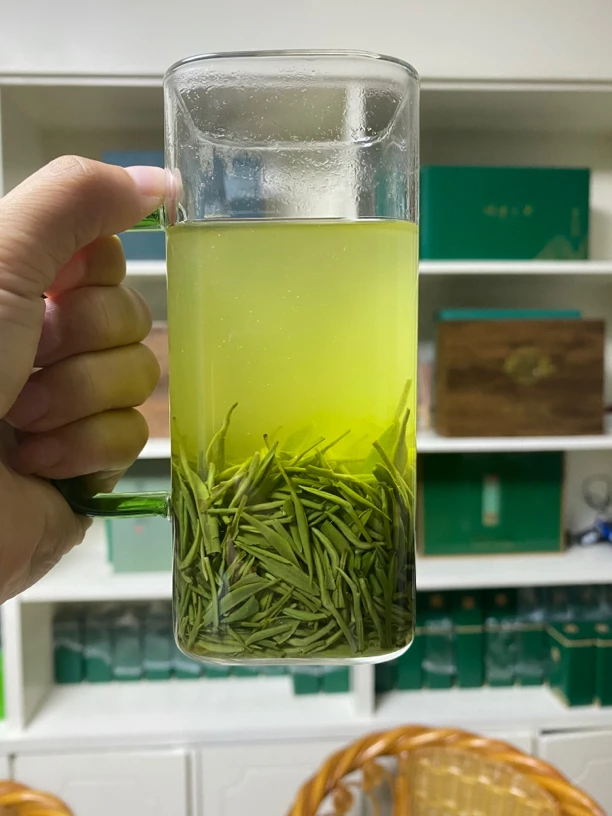 【雨前芽叶】信阳毛尖2025年新茶雨前芽叶口感浓郁耐泡度高