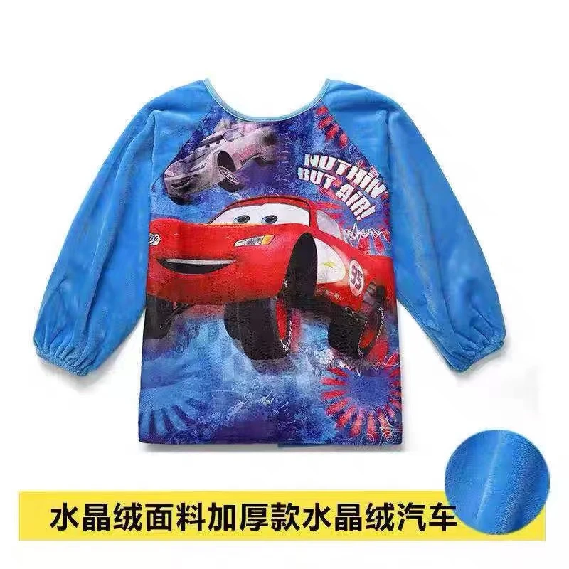 儿童秋冬单层防水反穿衣背衣罩衣幼儿护衣防脏防水罩衣12631