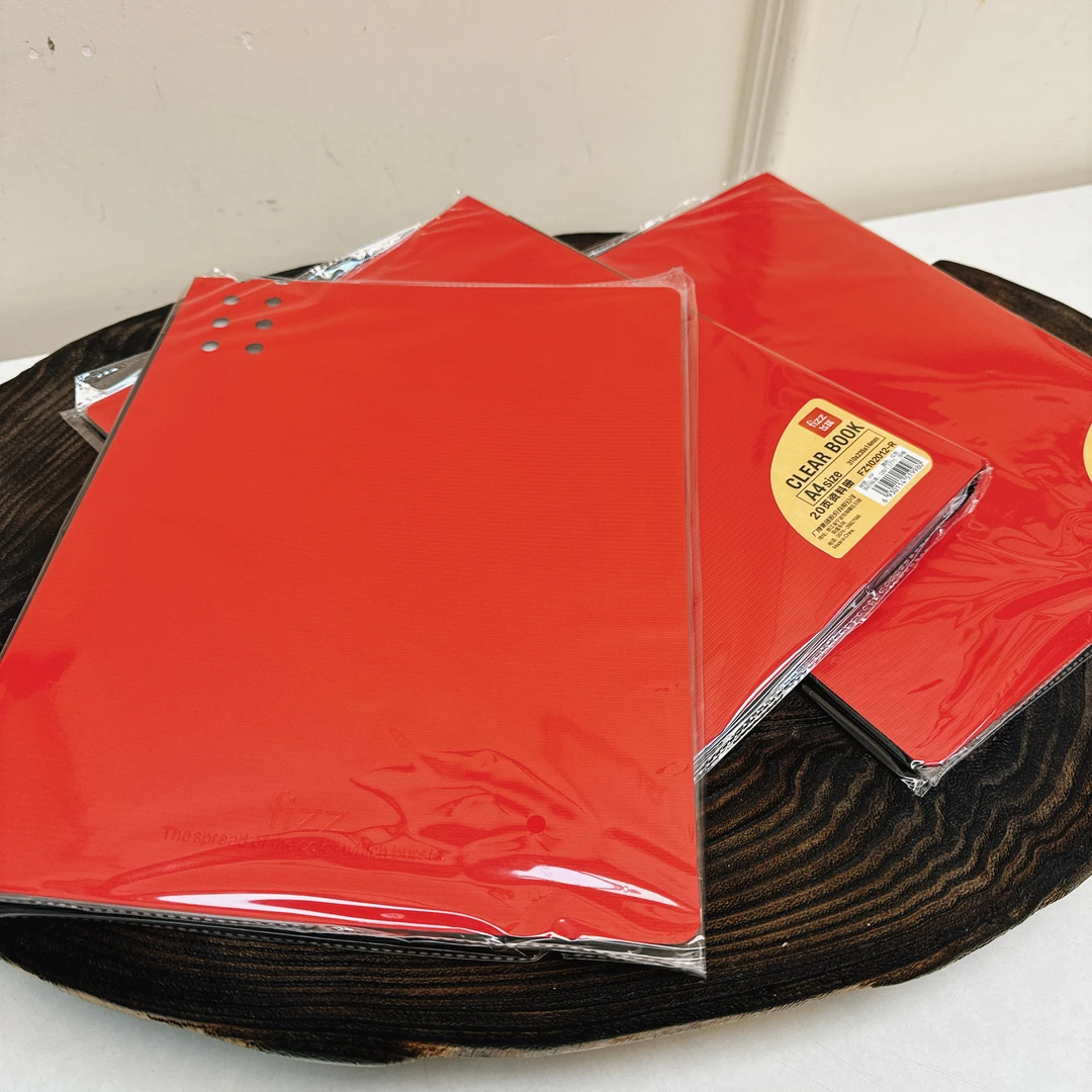 53914  20页资料册3个，A4尺寸：30x23x1.4cm
