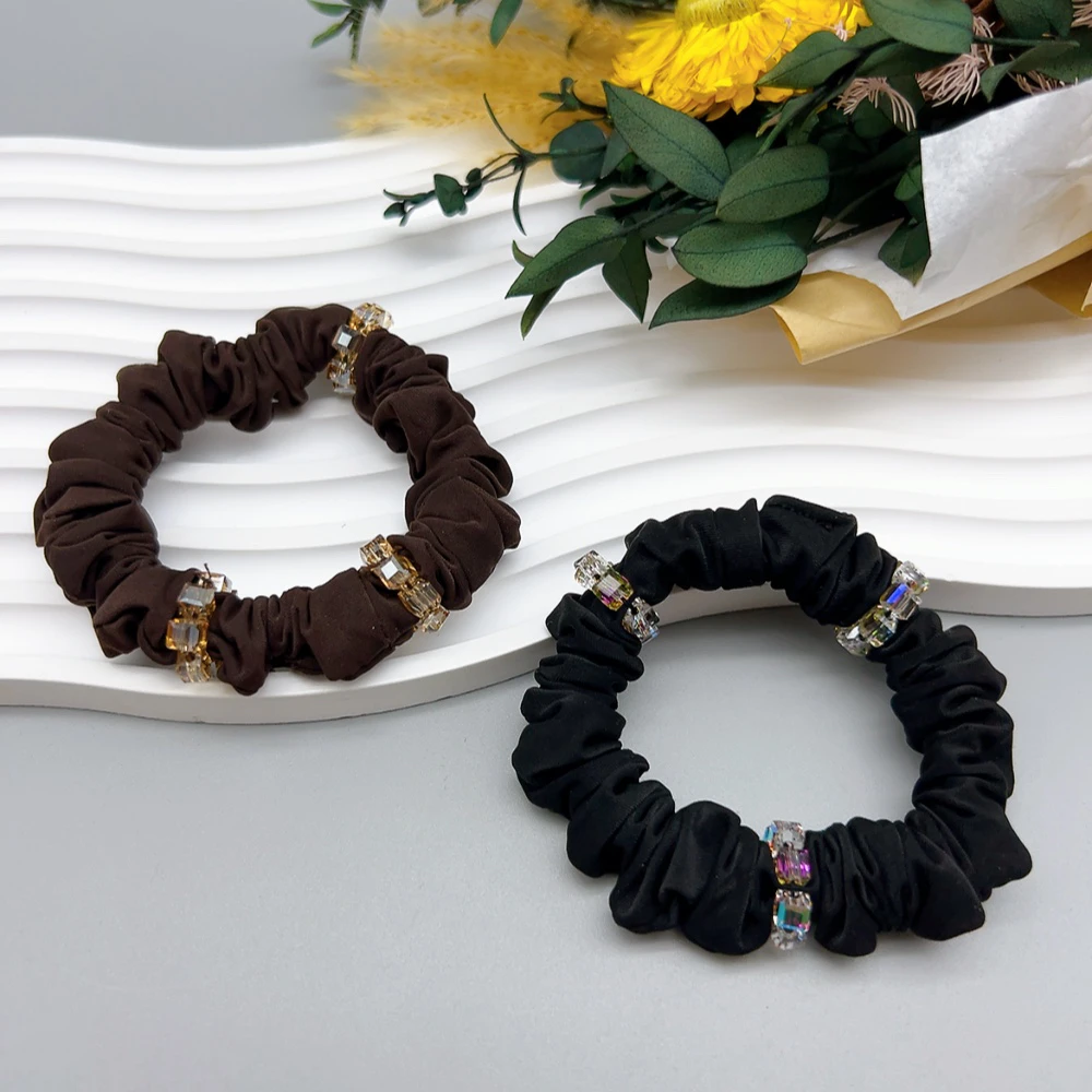 00759 好啊商店 水J珠子发圈组合两个装-方珠