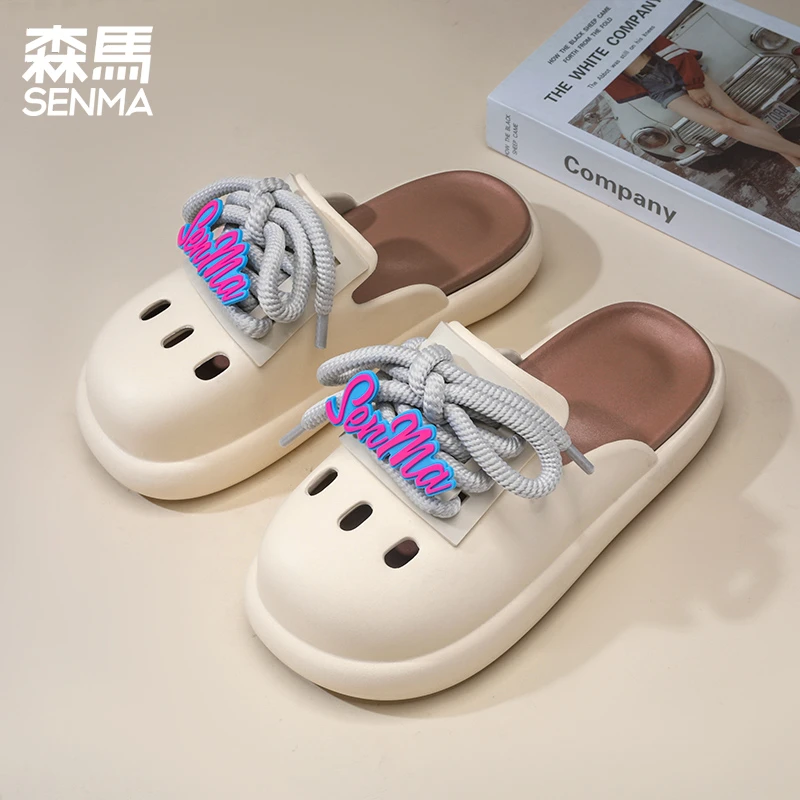 森马男鞋夏季时尚休闲软底居家舒适包头凉拖鞋外穿防滑厚底踩屎感
