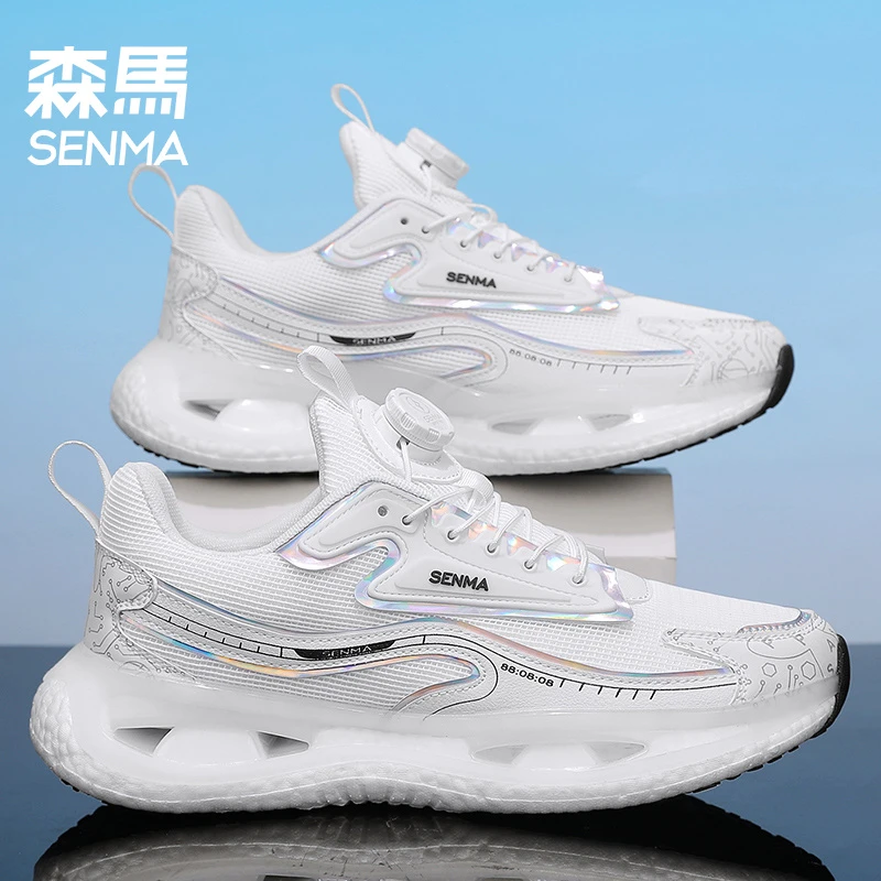 森马男鞋夏季透气潮流减震运动鞋男款休闲青少年百搭爆米花老爹鞋