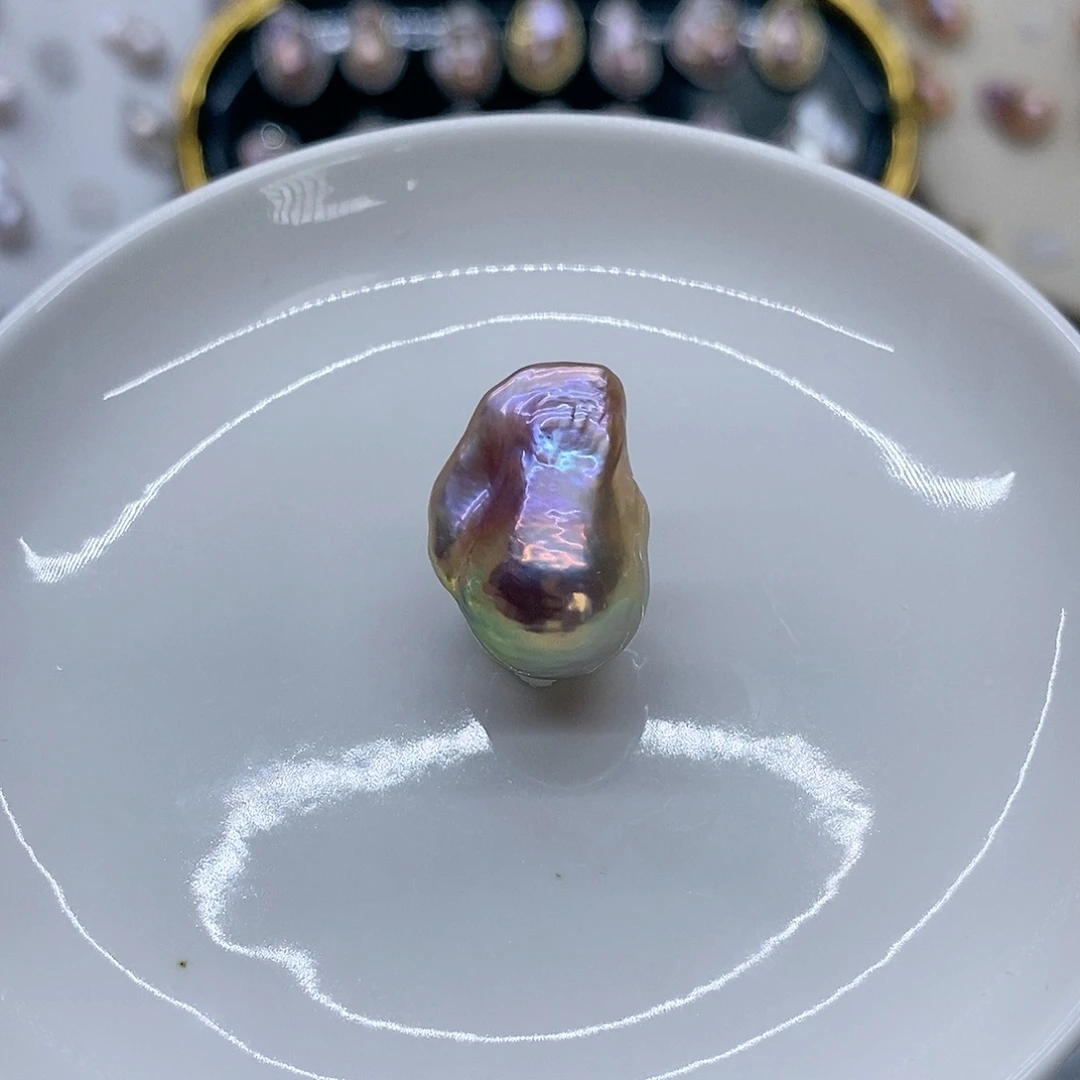淡水珍珠吊坠(不含链)未镶嵌