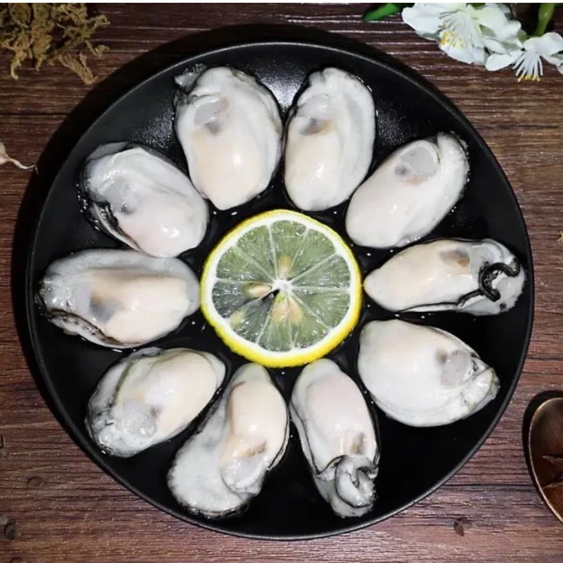 1连云港发货 现剥生蚝肉 净重 250克/盒（20只左右）到手7盒2包料