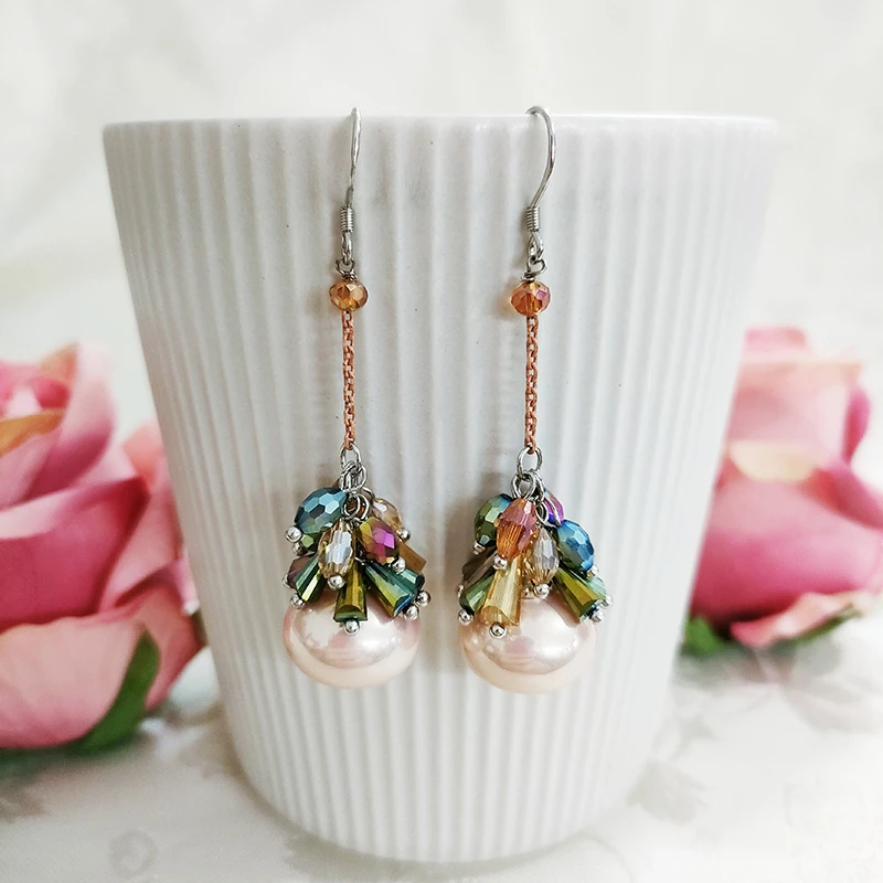 铜合金耳饰 民族风纯手工气质百搭耳环3091