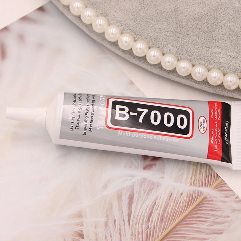B7000针管胶水diy手工发夹粘珍珠钻隐形胶补钻点钻手工饰品材料