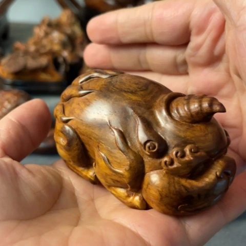 【闪购商品】降香黄檀把件…………………..