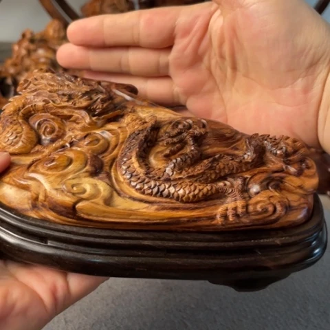【闪购商品】降香黄檀把件………………..