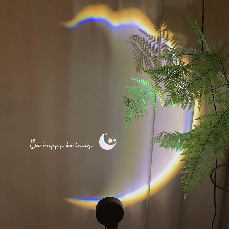 月亮氛围灯小夜灯床头破晓灯拍照摄影补光灯网红卧情侣暧昧投影灯