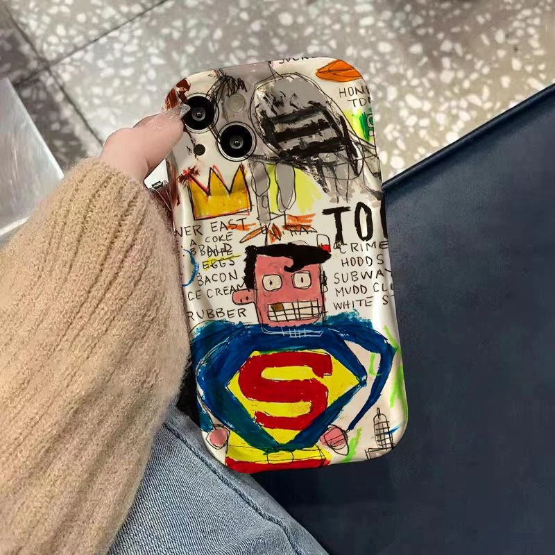 创意个性苹果15iphone14华为vivo小米oppo手机壳卡通全包荣耀软壳