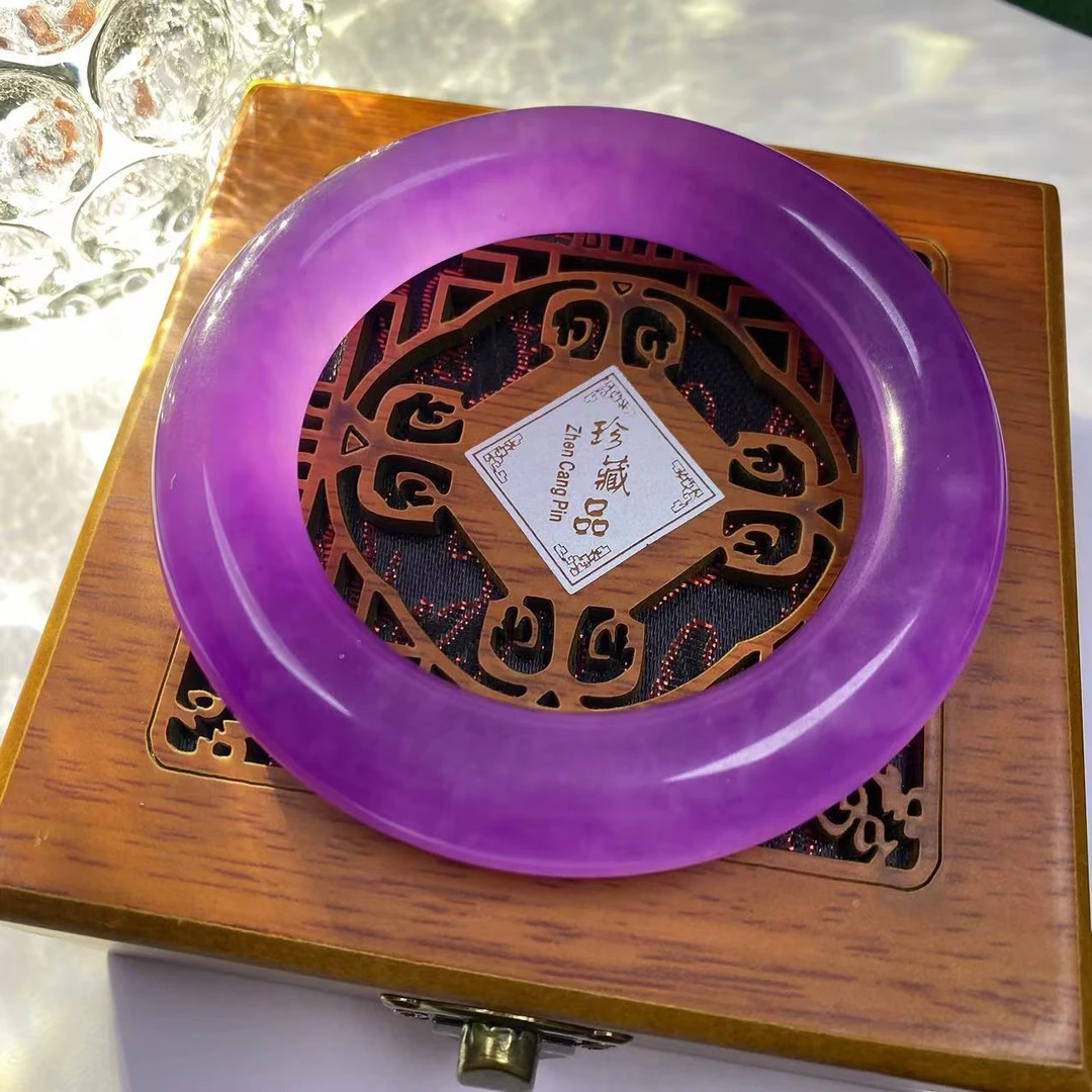 【美佳甄选】恒久璀璨紫色手镯JY 6689