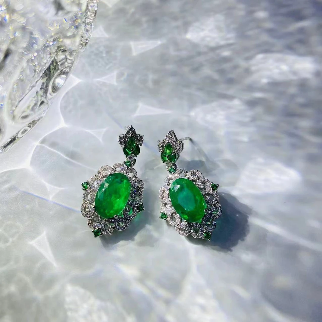 耳饰 【美佳甄选】绿野仙踪绿色耳饰ZSS 5359