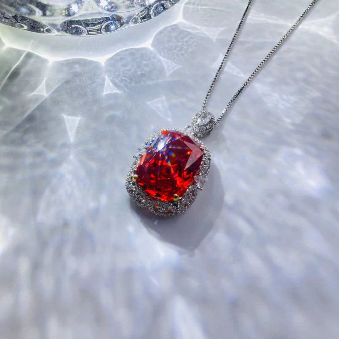 吊坠 【美佳甄选】灿然吸睛橙色吊坠ZSS 5768