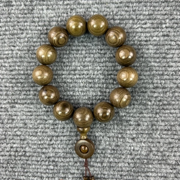 金丝楠阴沉木1.8配时来运转老料男女款文玩手串