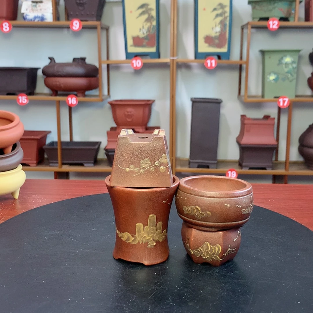 【闪购商品】紫砂花盆旭***川