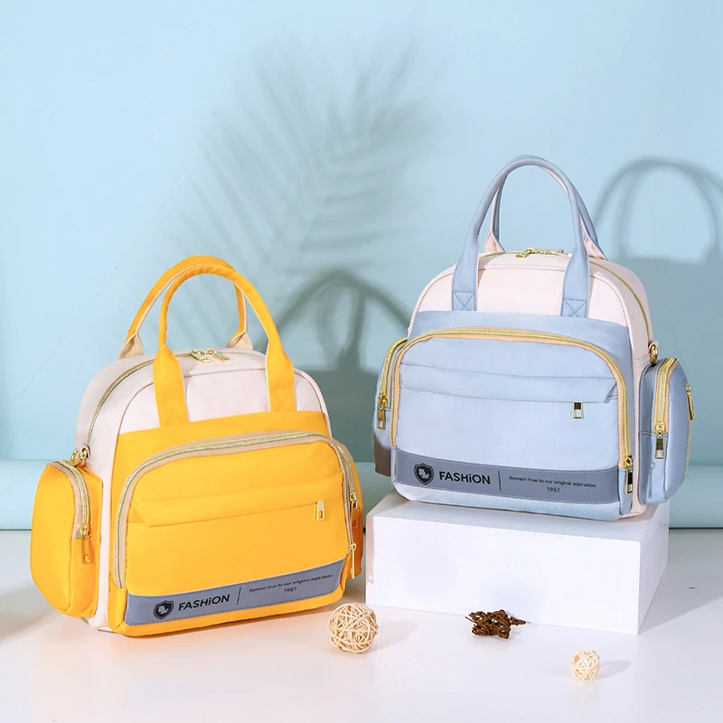 妈咪包包包高级感母婴单肩斜挎多功能妈妈外出待产包bags时尚