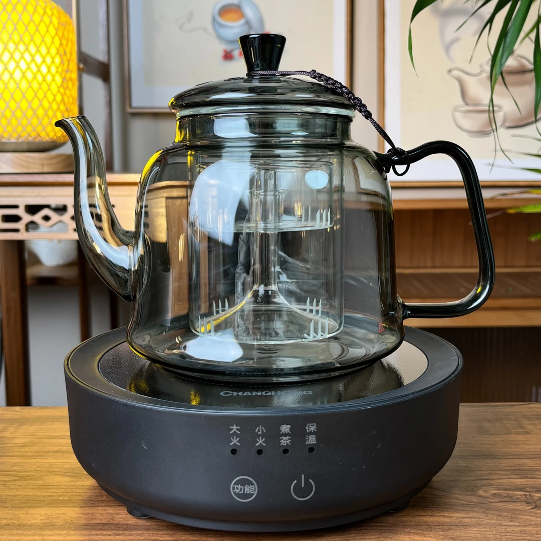 长虹大功率静音电陶炉不挑壶煮茶炉家用 烧水保温智能耐热加厚