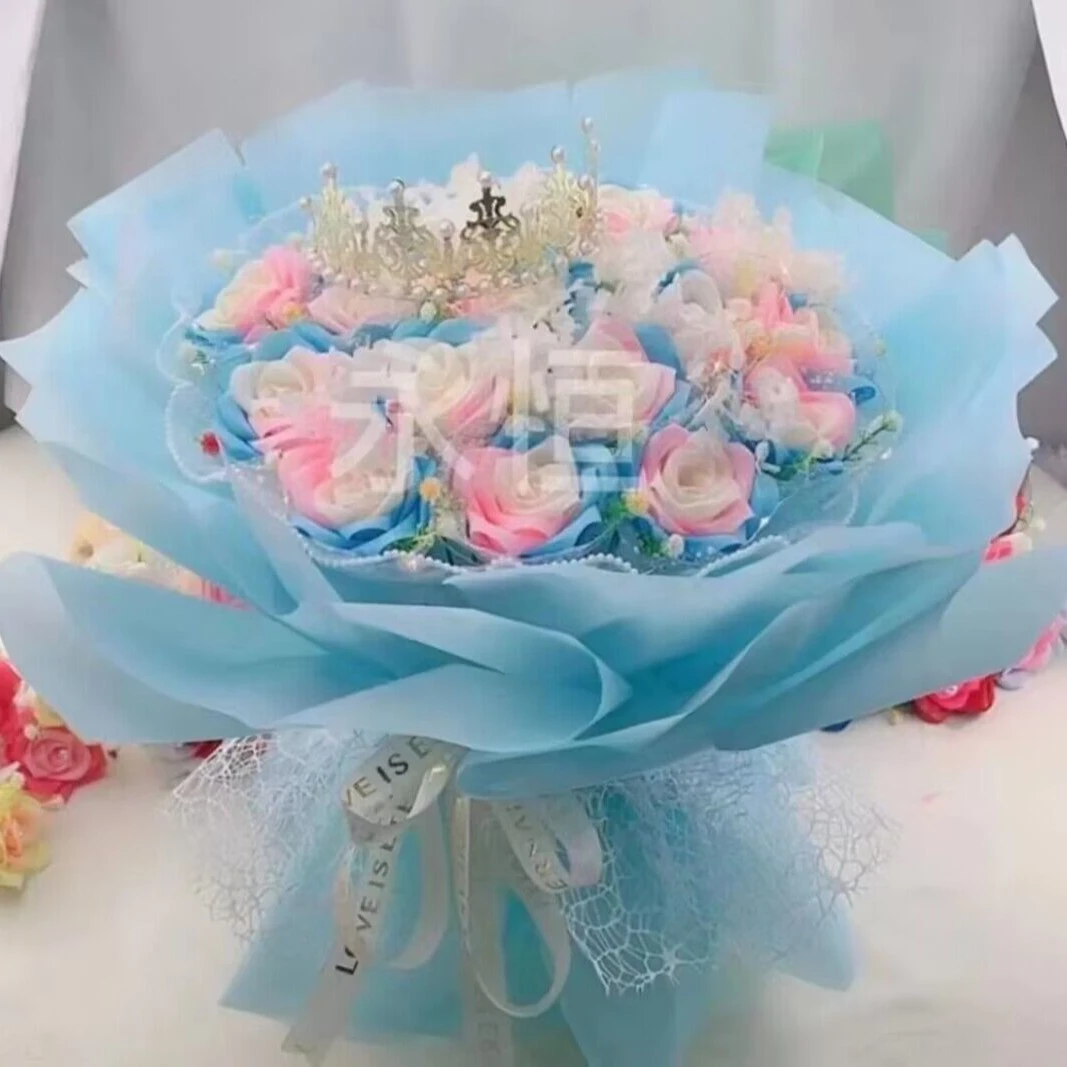 【永恒手工】手工玫瑰花成品定制花【成品不支持退货】