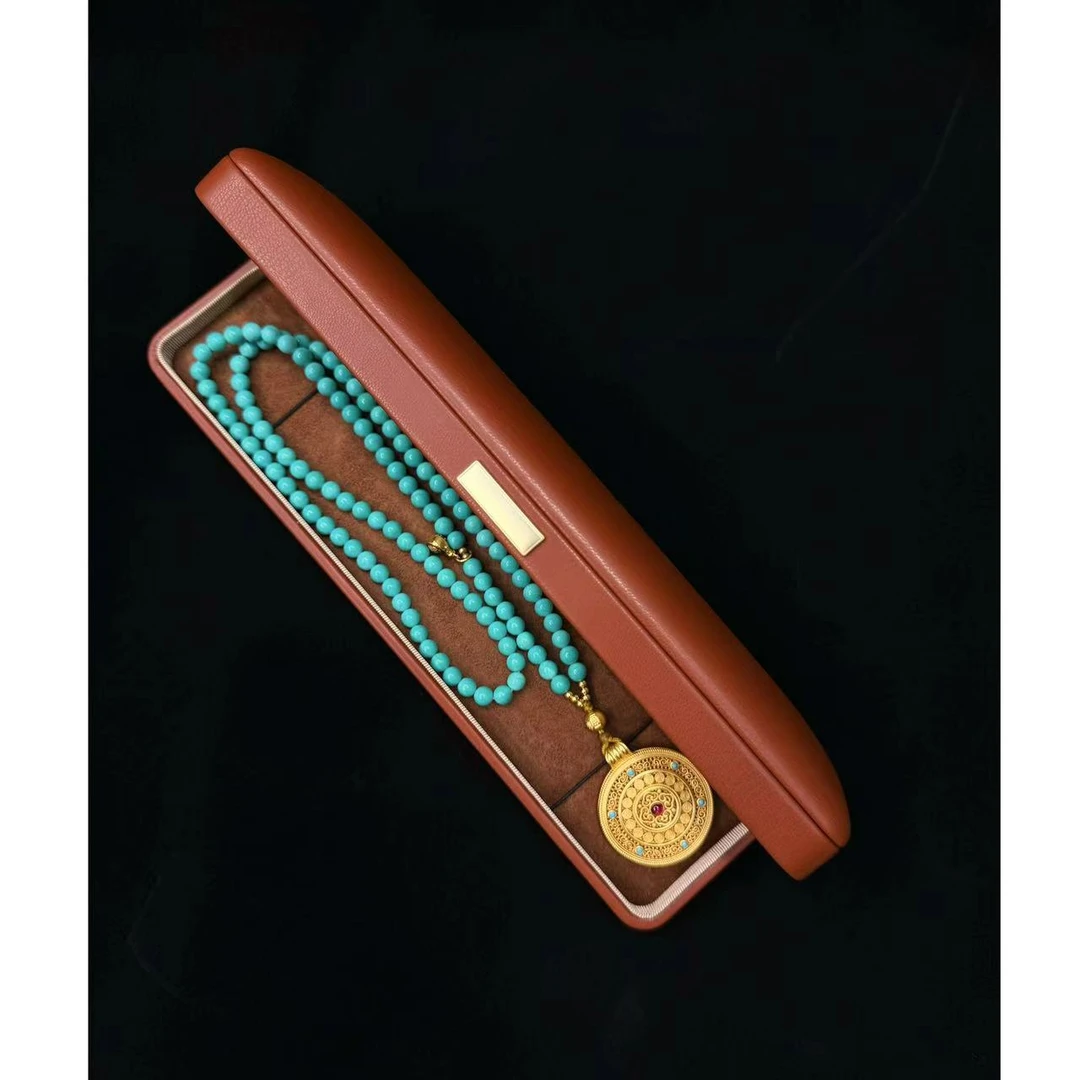 铜合金项链 【晨老板】N 福禄双全古法中式复古项链69245102