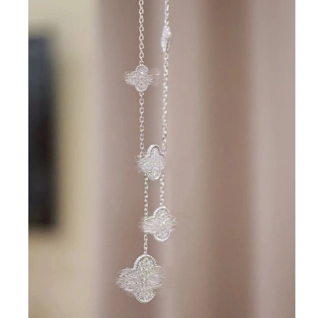 铜合金项链 【晨老板】N 时尚花攒锦聚项链69245080