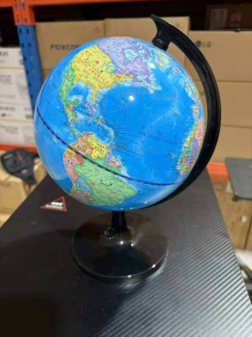 高清地球仪学生用中英文AR灯地理器材摆件礼品教学地球