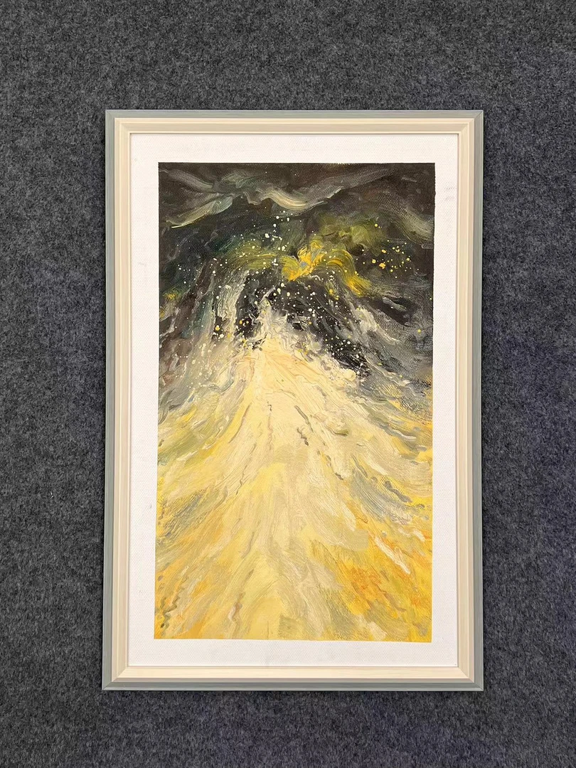 纯手绘油画【57*87】卧室玄关走廊书房茶室挂画