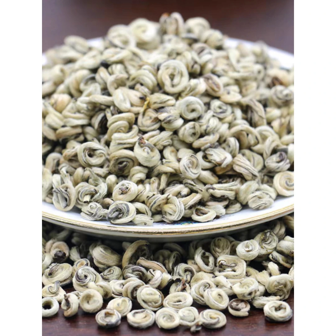 茉莉九窨白雪玉螺龙珠王茉莉花茶浓香新茶