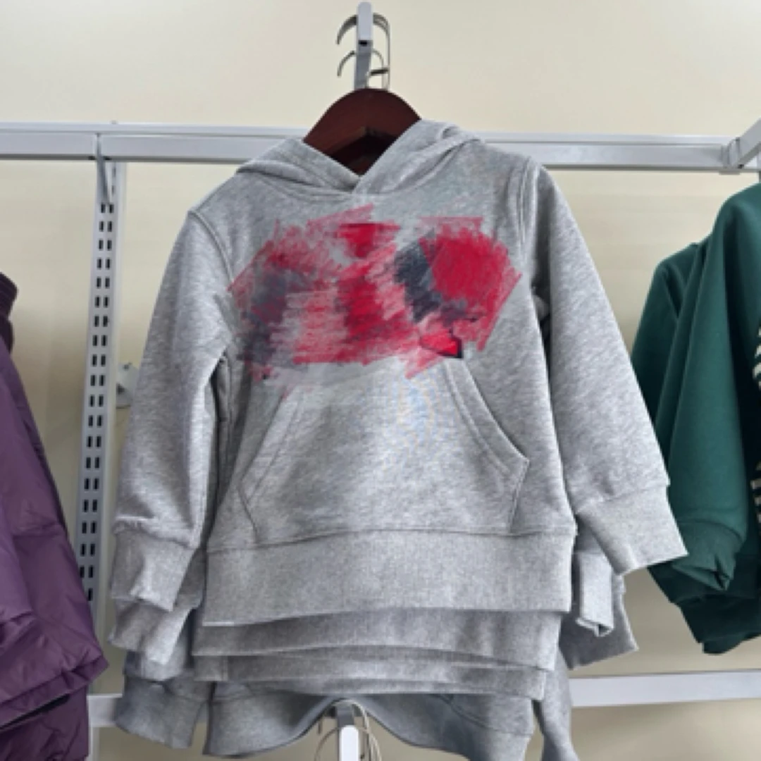 儿童连帽修身卫衣