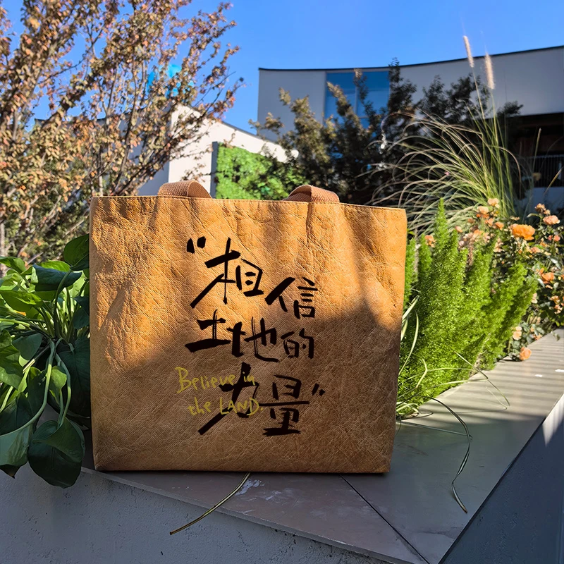 种地吧少年十个勤天杜邦纸袋环保手提袋单肩便携帆布袋文创托特包