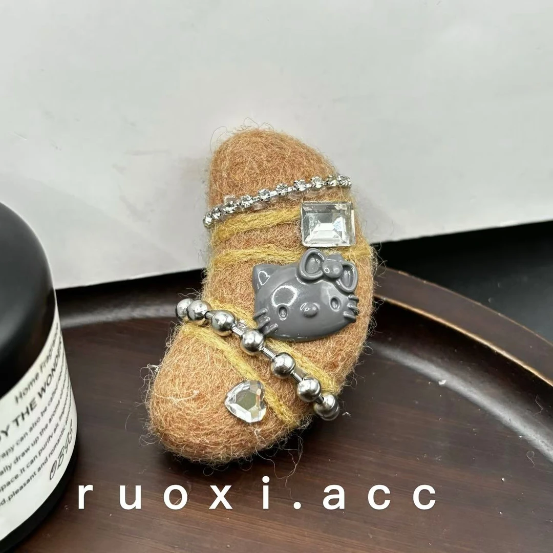 非金属布艺胸针 可爱卡通香蕉毛毡多配件胸针【1030】882