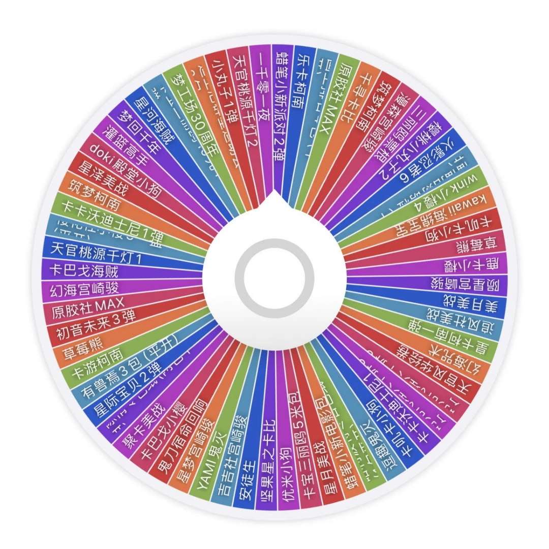 【转盘】IP大乱斗（叠叠玩法）卡牌盲盒【拆卡】