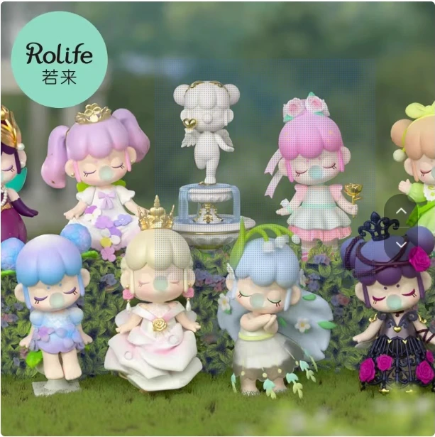 正版若来秘密花园摆件可爱手办