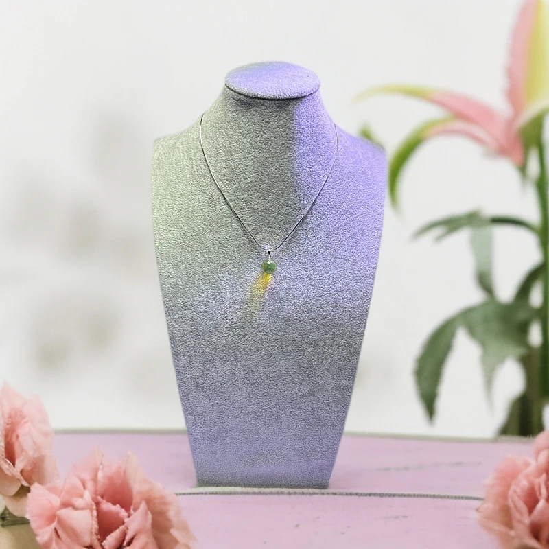 金蓝珠珀耳环吊坠镶嵌银女士时尚气质坠链百搭精致珠珠轻奢手工