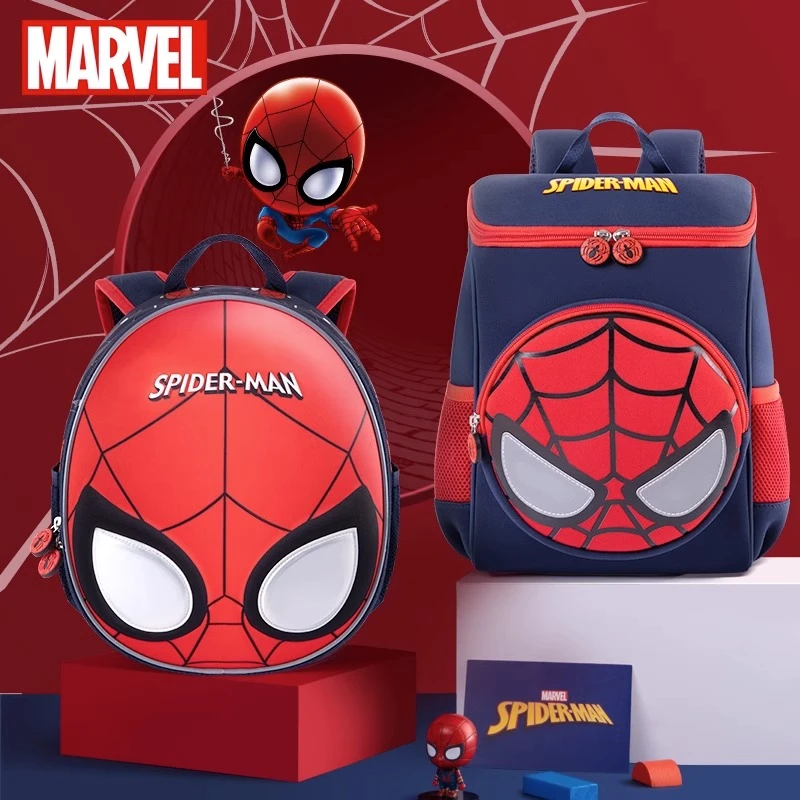 迪士尼幼儿园书包儿童宝宝蜘蛛侠大班男孩出游背包男童迷你小书包