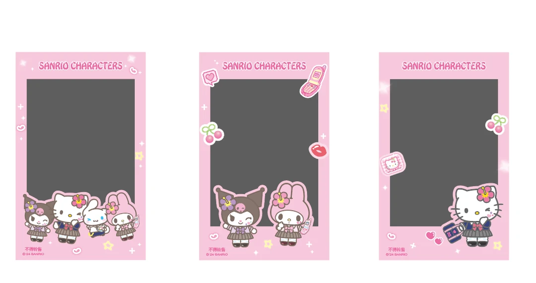 高校辣妹拍立得卡套