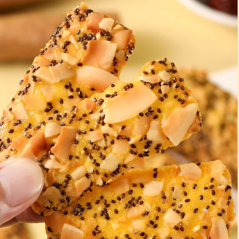 【40包】奇亚籽红枣山药椰子脆酥脆椰香实料好吃健康饱腹独立包装